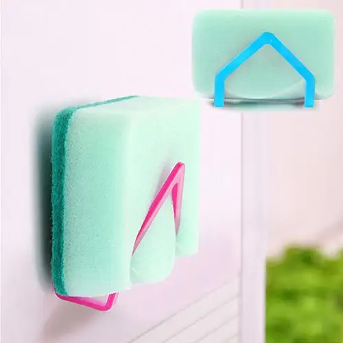 

Kitchen Sponge Storage Rack Suction Dishcloth Dish Towel Rack Hanging Holder Suction Cup Sink Soap Hanging Shelves Kitchen Tools