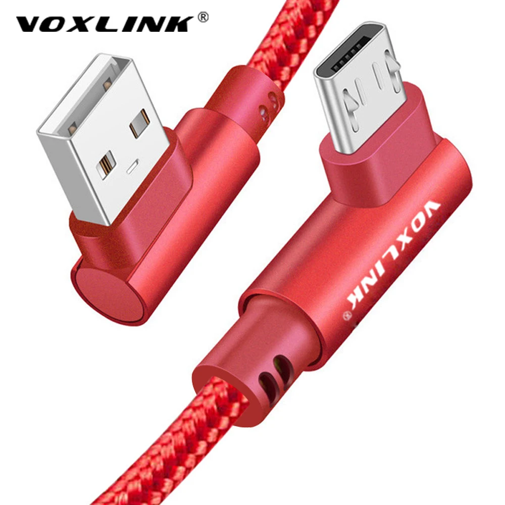 VOXLINK Micro USB кабель Быстрая зарядка микро кабель для передачи данных для samsung/xiaomi/lenovo/huawei/htc/Meizu Android кабели для мобильных телефонов