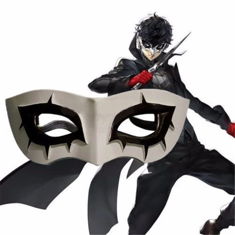 Persona 5 Protagonist Joker Ren Amamiya Mask FRP Eye Patch Cosplay Props Role Play Masks Party Masque Costumes Accessories|Boys Costume Accessories| - AliExpress