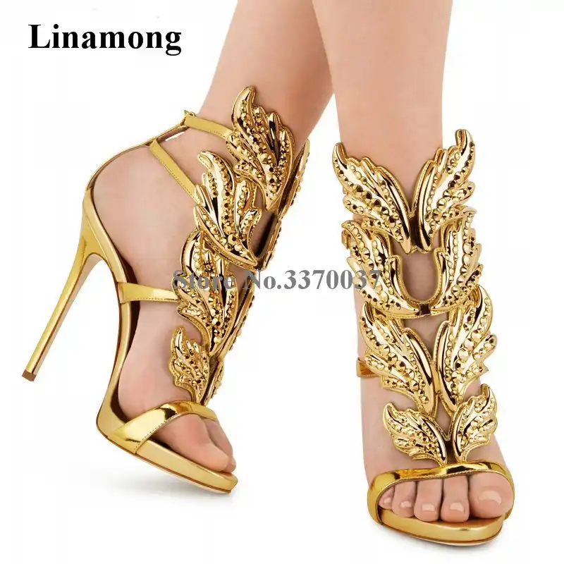 bedazzled gladiator sandals