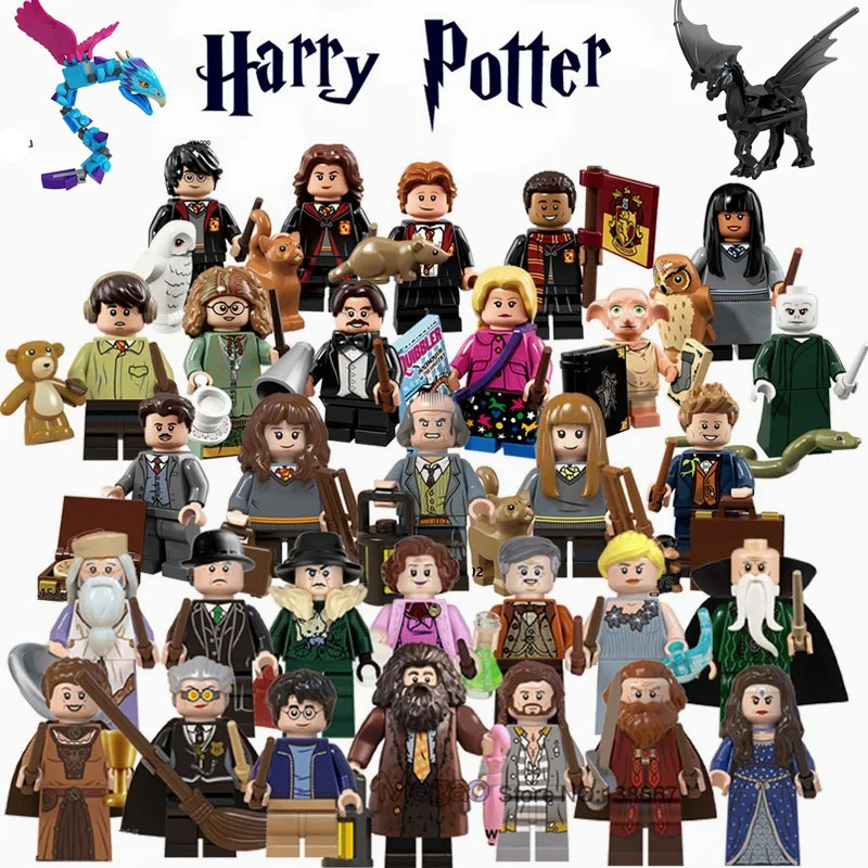 

Building Blocks Severus Snape Sirius Orion Fleur Delacour Cornelius Rowena Griffindor Action Toys For Kids