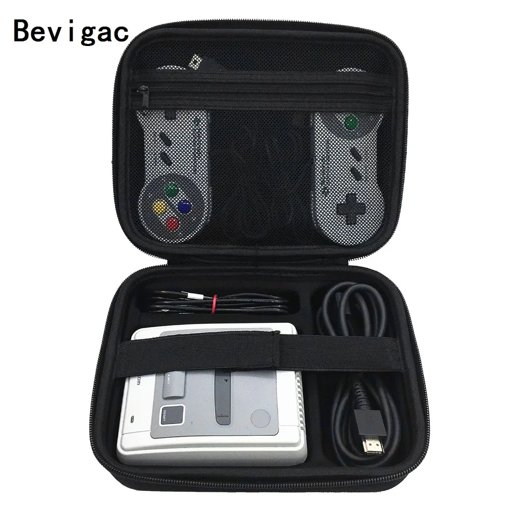 

Bevigac Hard Shell Anti-shock Protective Storage Travel Hand Bag for Nintend SNES Classic Mini Super famicom Console Controller
