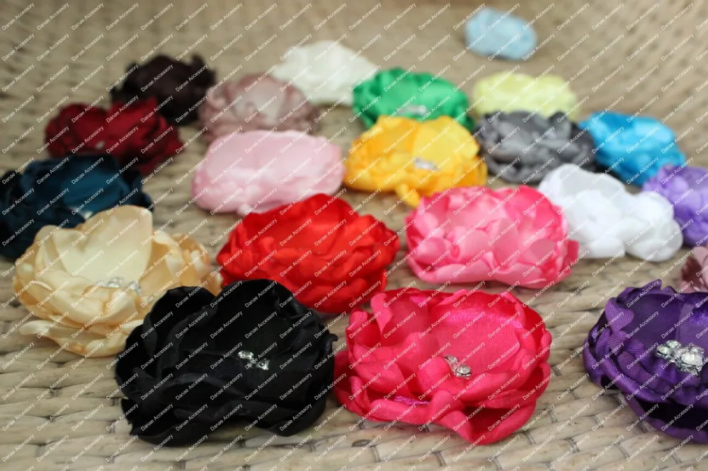 Рисунок 4 - Романтический атласный цветок со сжиженными краями