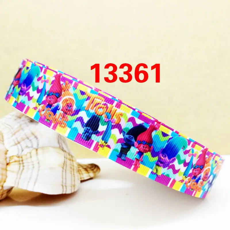 

Free shipping 2016 new arrival ribbons Hair Accessories ribbon 10 yards printed grosgrain ribbons 13361