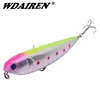 1Pcs Topwater Wobbler Fishing Lure Surface Bass Pike Lures Buzz 110mm 16g Pencil Bait Peche Iscas Artificial Head Baits Pesca ► Photo 1/6