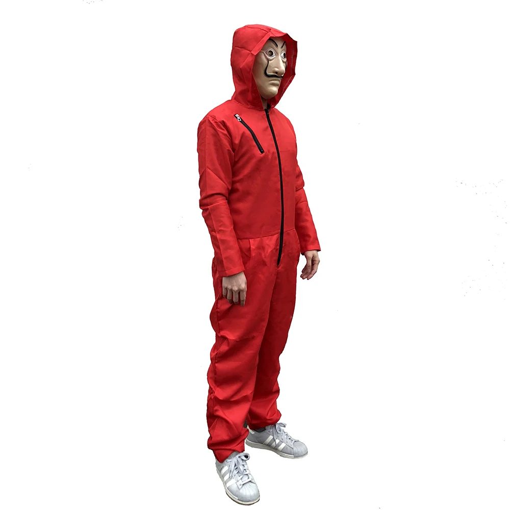 Money Heist Costume Cosplay The House of Paper La Casa De Papel Salvador Dali Costumes Masks Halloween Carnival Party Props4