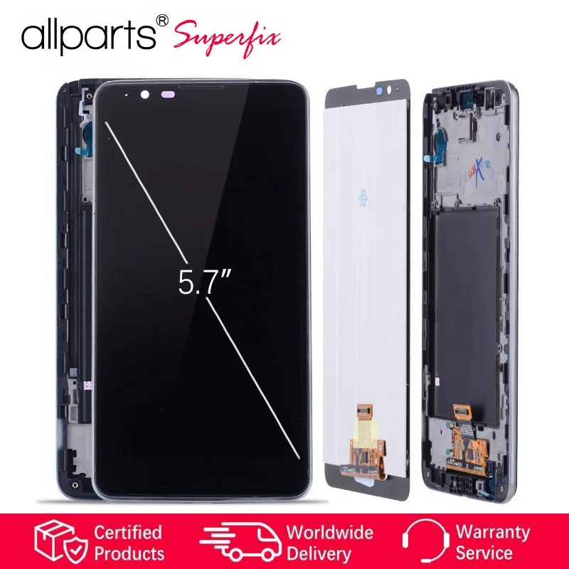 Протестированный оригинальный 1280x720 5 7 &quotдисплей для LG Stylus 2 ЖК сенсорный экран