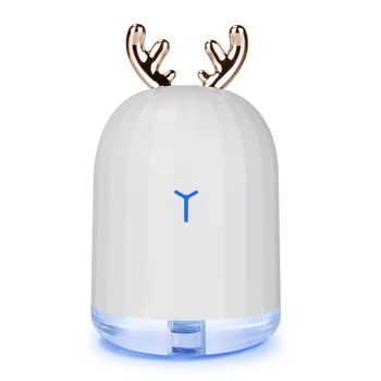 

220ML USB Aroma Essential Oil Diffuser Ultrasonic Cool Mist Humidifier Air Purifier LED Night light for Office Home