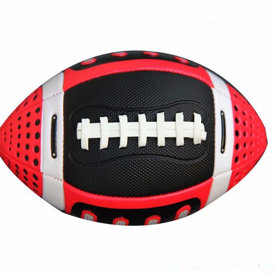 New Children Rubber Rugby Size 3 American Football Balls France Euro Training Ball England Rugby Beach Sports Entertainment