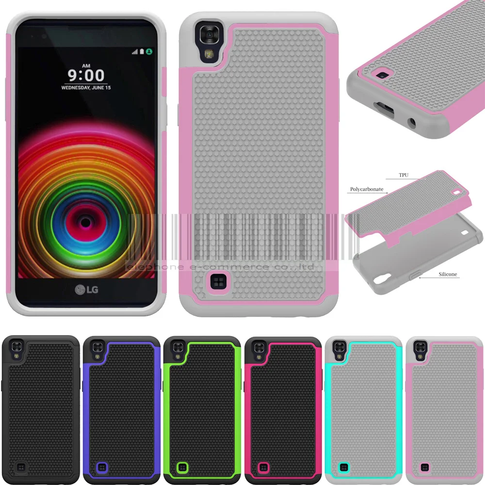 

Phone Case For LG X Power K210 K220 K220ds 5.3 inch Fundas Mix Color Slim Armor Shockproof Silicone Soft Case Cover Skin