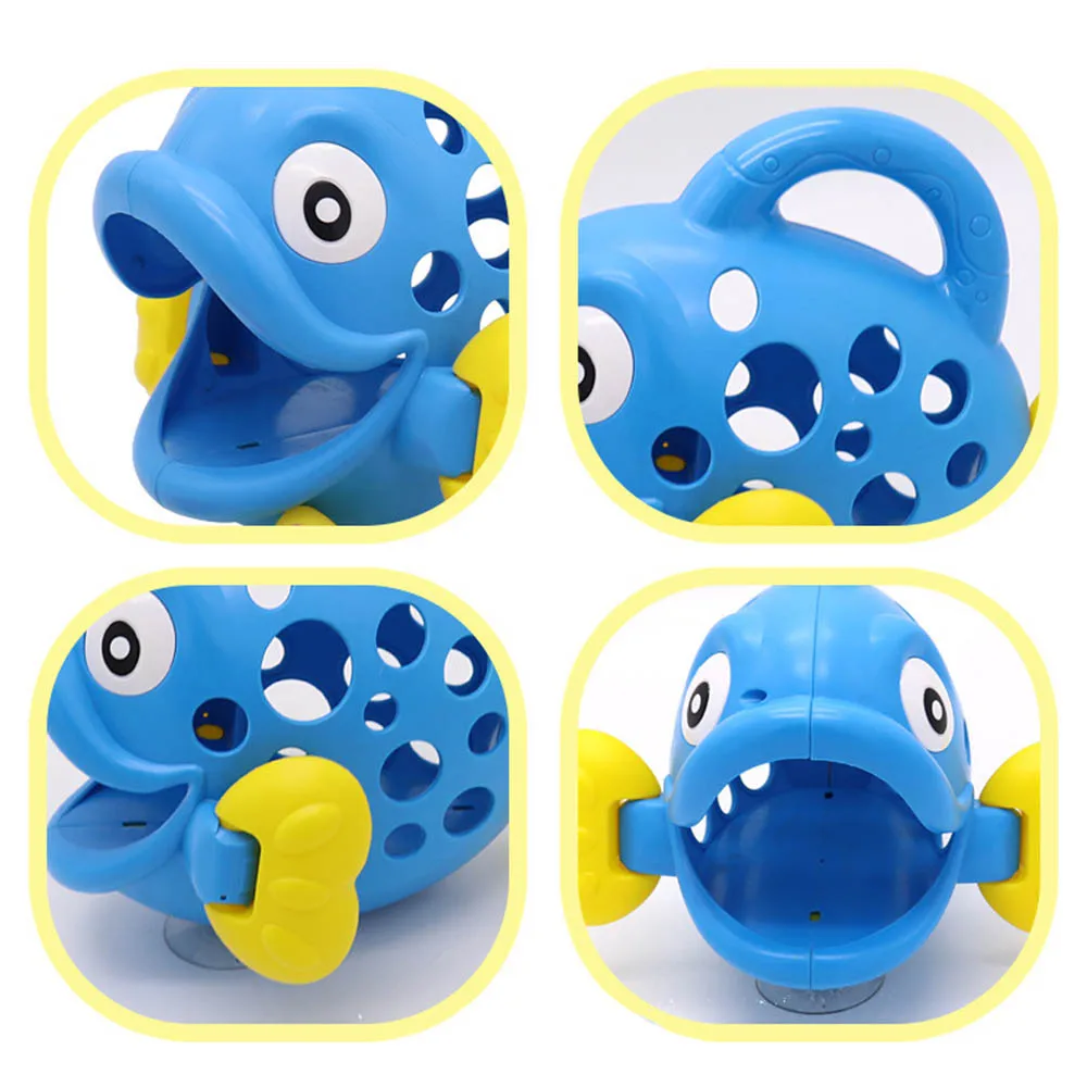 Very best 6 Pcs Beach Toys Bubble Fish Model Water Spray Shower Game Toys Baby Bathroom Shower Game Articles