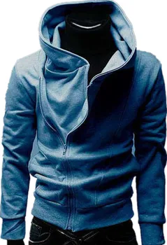 

Men Burst In Clined Zipper Design Fashion Coat Winter Fannelette Hooded Fleece XXXL Sweatshirt Men Free Shipping