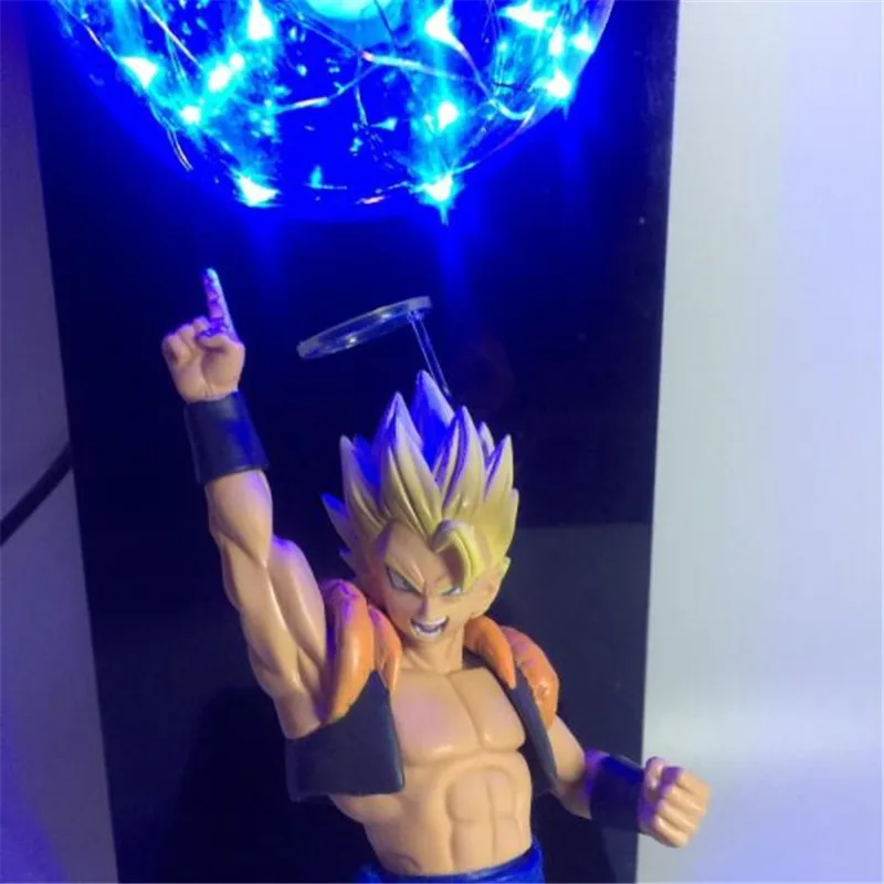 Leedome Dragon Ball Z Son Goku Genki DamaSpirit Настольная лампа с бомбой Luminaria LED ночник комнатное