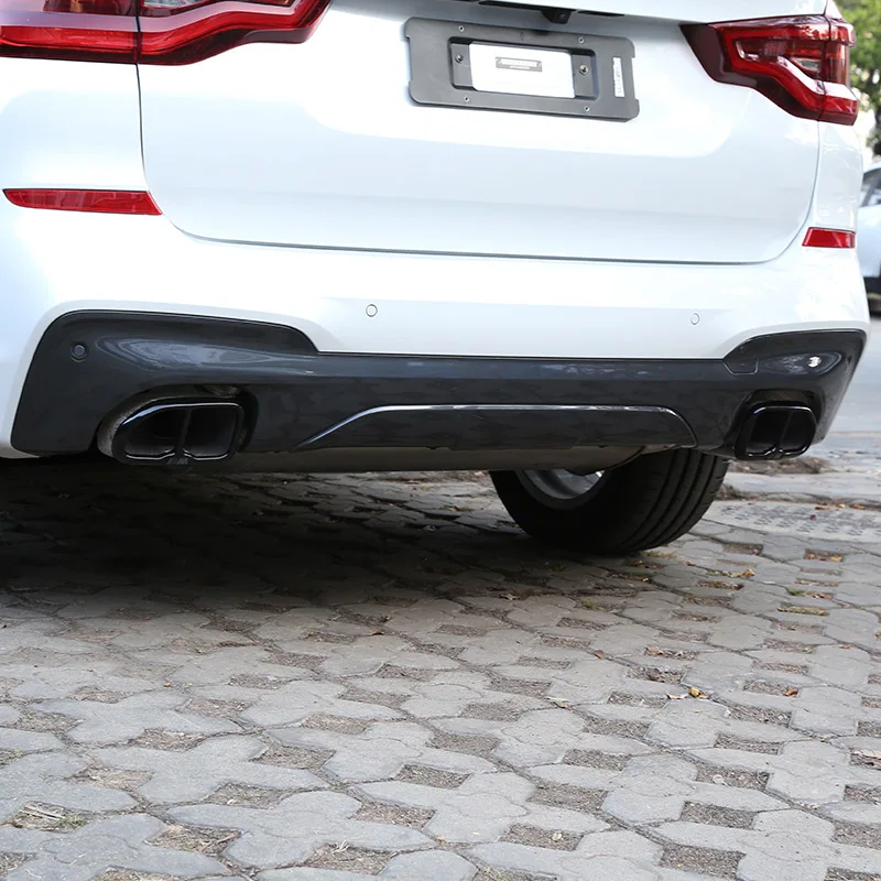 Нержавеющая сталь наконечник выхлопной трубы крышки планки для BMW X3 G01 2018 авто