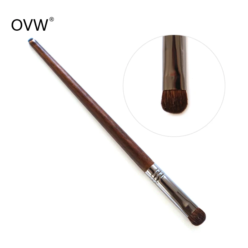 

OVW Luxe Smoky Shader Brush Pony Hair Eye Shadow Make Up Blending Brushes Wooden Handle Metal Ferrule kisti dlya makiyazha