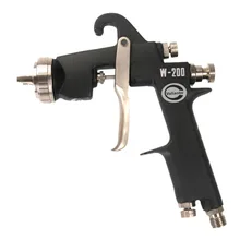 W-200-G гравитационная подача Воздушный пистолет-распылитель Профессиональный Воздушный Распылитель машина пневматический инструмент для автомобиля и мебели Прямая
