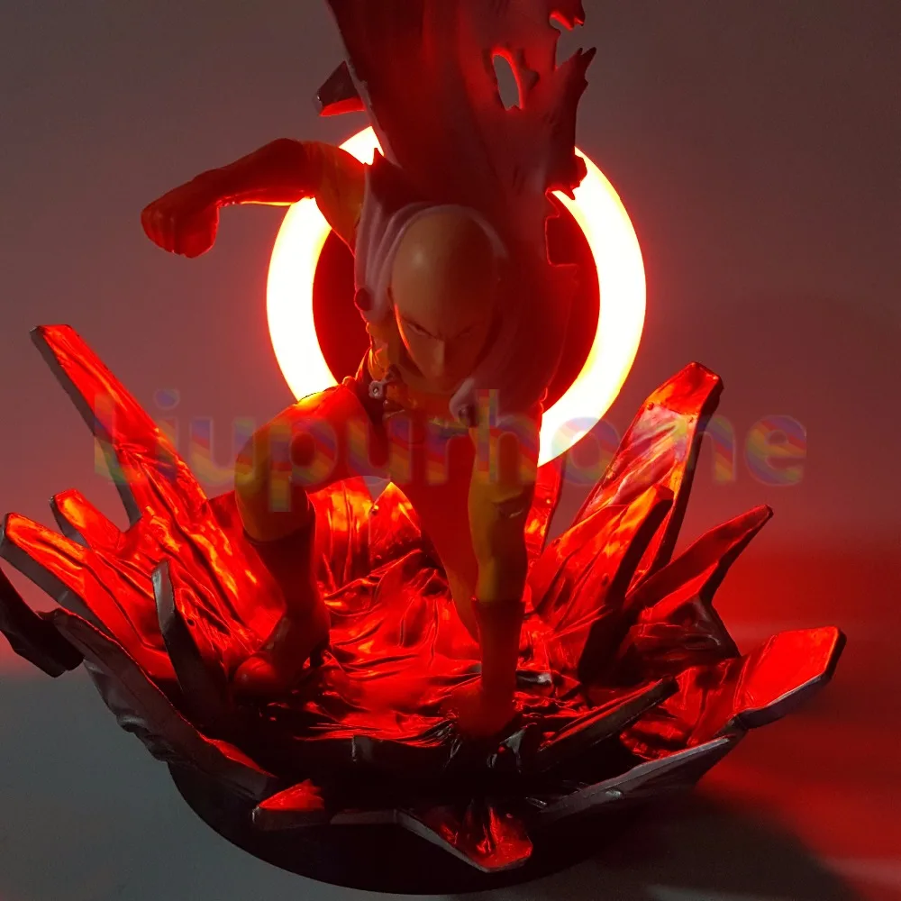 Светодиодный светильник Saitama Sensei аниме сделай сам 230 мм|led night|led night lightnight light |