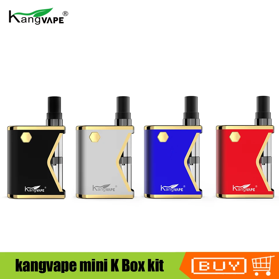 Оригинальный комплект Kangvape Mini K Box испаритель с аккумулятором на 400 мАч и