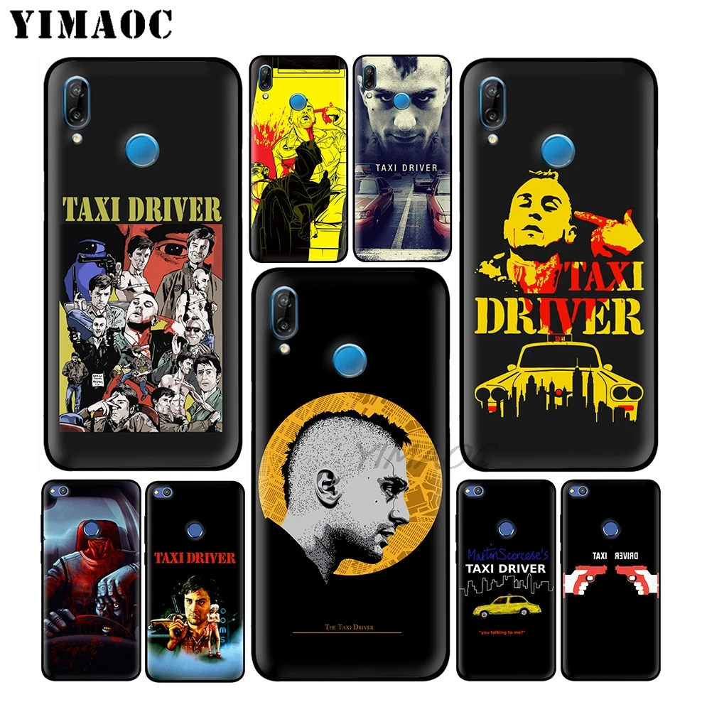 YIMAOC Taxi Driver Movie Soft Case For Huawei P30 P20 Pro P10 P9 P8 2015 2017 P Smart Plus Z 2019 Nova 5i 4 3 3i 2i Lite |