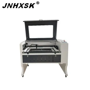 

laser engraving machine for free shipping cnc router desktop 6090 9060 Double platform linear guide blade honeycomb rubber glass