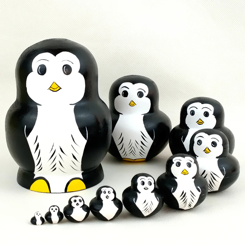 penguin nesting dolls