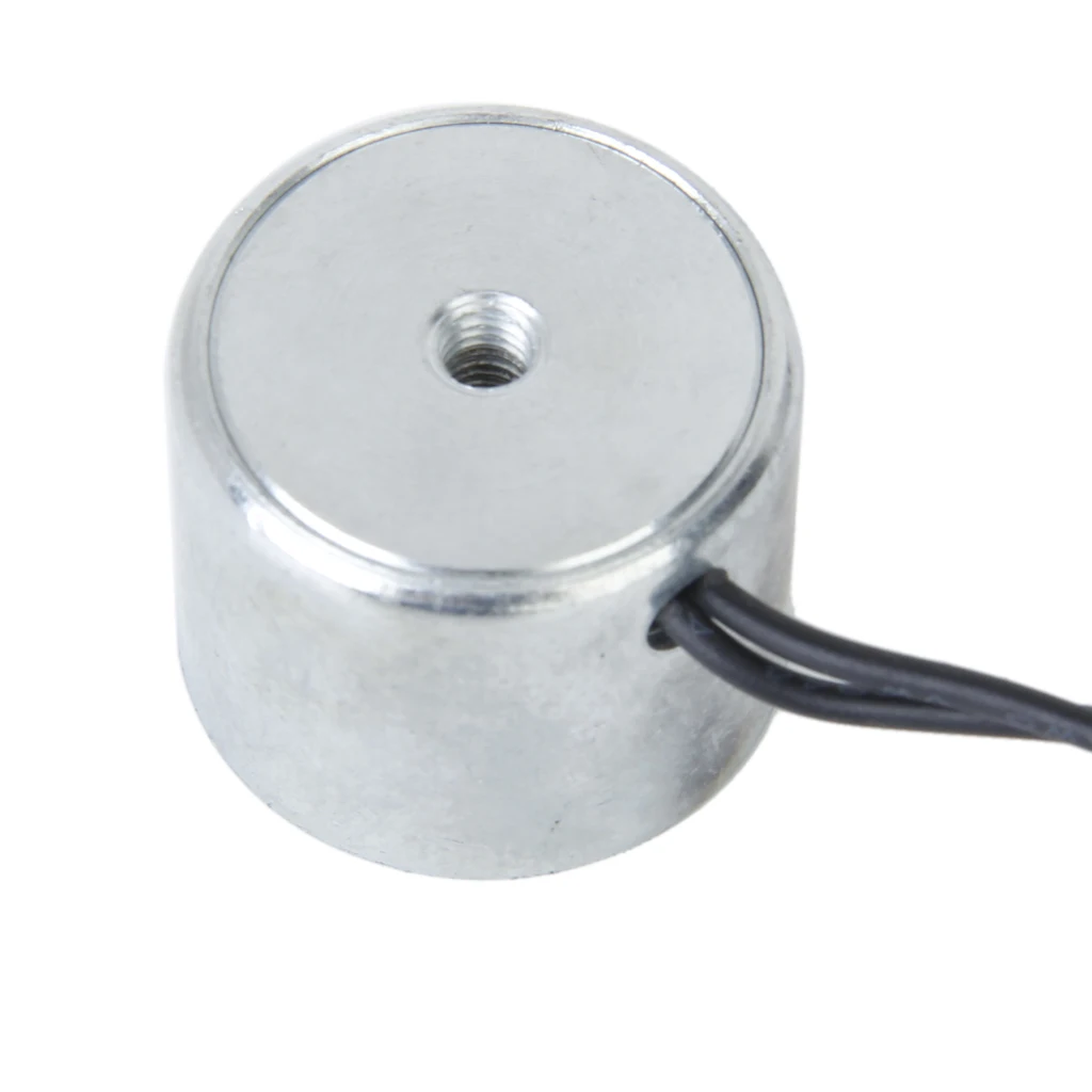 24V DC Quality Powerful Holding Electromagnet Lift Electric Lifting Magnet Solenoid Strong Hold DIY Solenoid Sucker Hardware