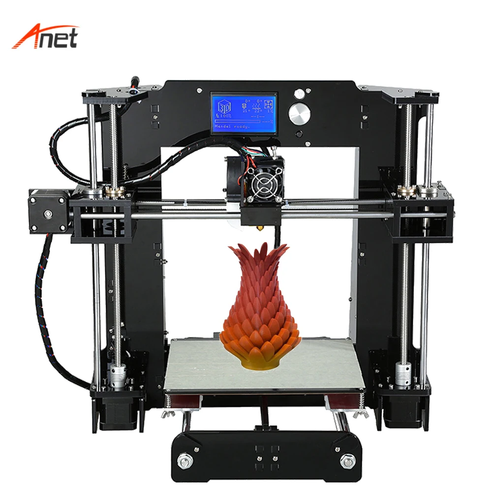 

Anet A6 DIY 3D Printer Kit Large Size Desktop Printer Kit LCD Screen Display with Off-line Printing Function Impressora 3d