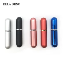 5 мл пустая стеклянная многоразовая карманная портативная мини-упаковка для духов распылитель для женщин и мужчин