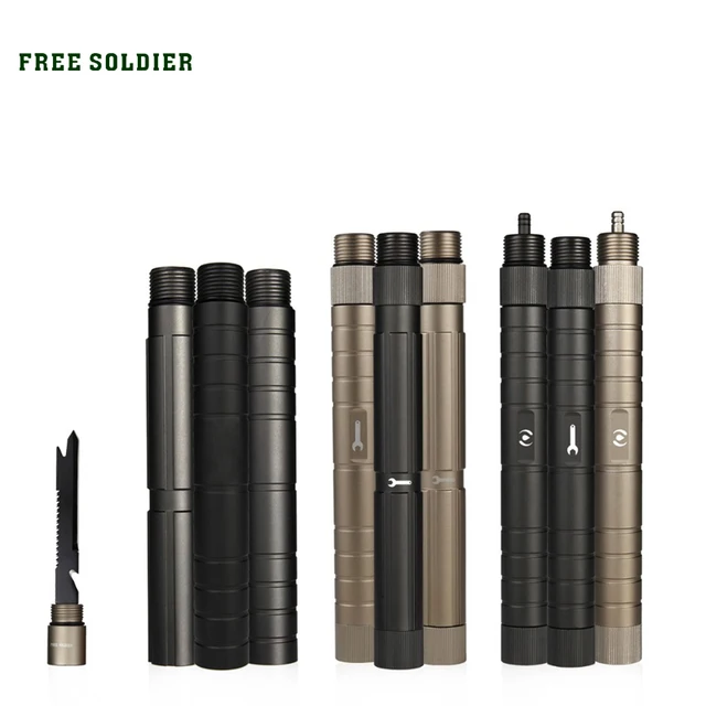FREE SOLDIER Outdoor sports camping hiking central component series multi-function folding shovel DIY Accessories