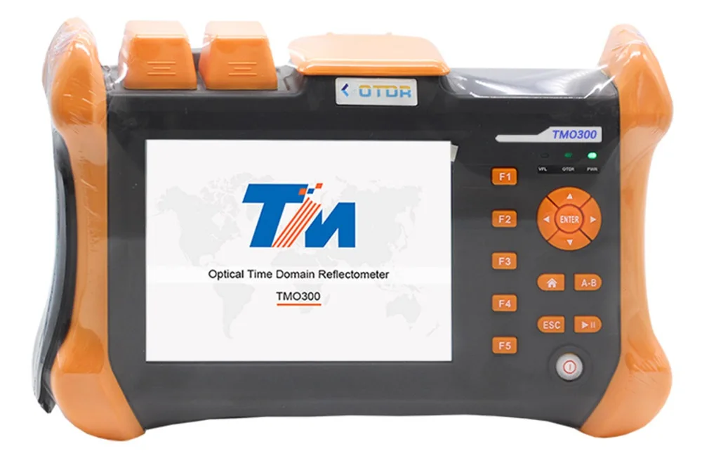 

TMO-300-SM-A 28/26dB 1310/1550nm SM OTDR Tester Built-in 10mW VFL