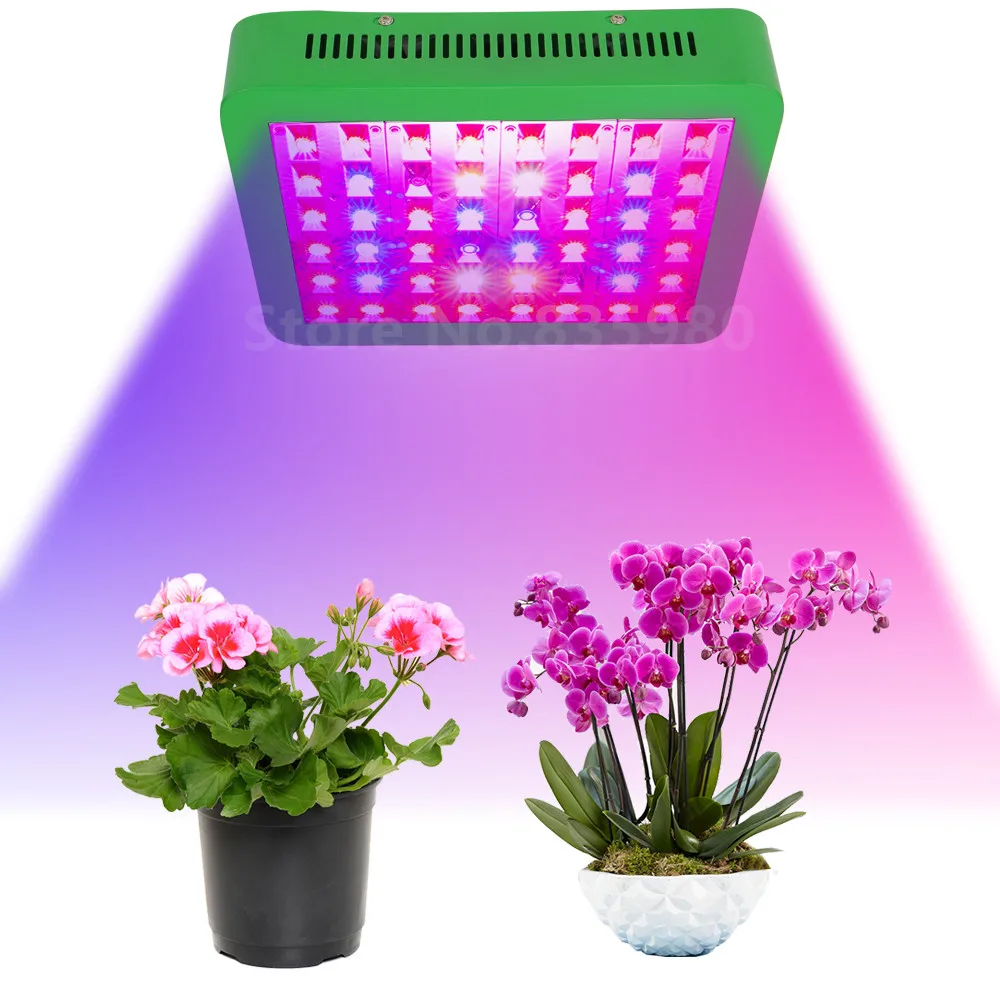 Переключаемый светодиодный светильник для выращивания, 300 Вт, полный спектр, лампа для выращивания растений, AC85~ 265 В, для комнатных растений, теплицы, гидропоники, выращивание цветов