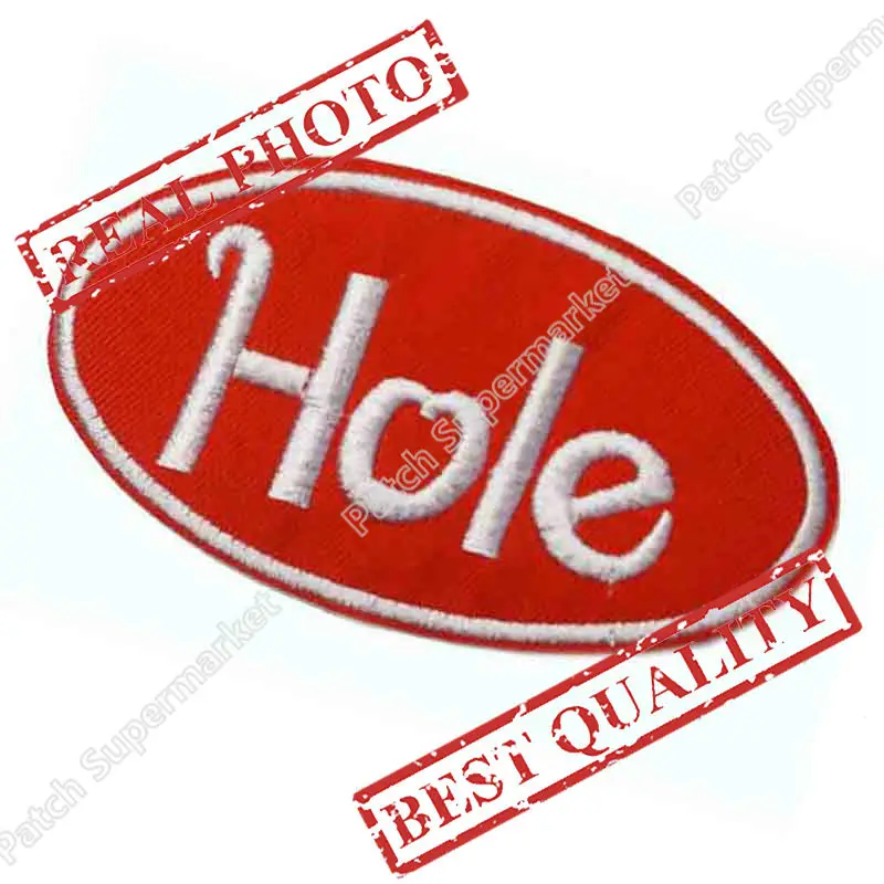 

HOLE Logo patch Heavy Metal Grunge Band Music Iron On/Sew On Patch Tshirt TRANSFER MOTIF APPLIQUE for pants caps Rock Punk Badge