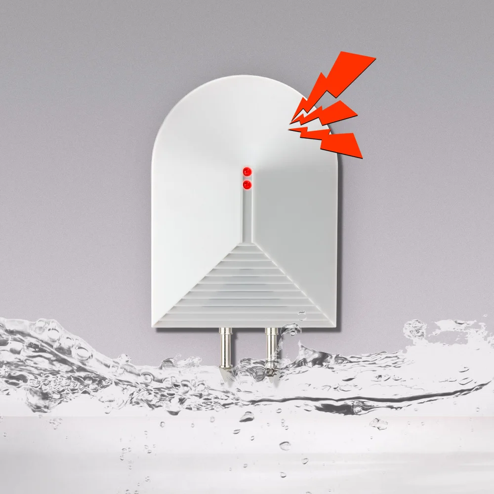 

KERUI Wireless Water Intrusion Detector Provide Prompt and Accurate Location of Overflow DC 12V Wireless Water Intrusion Sensor