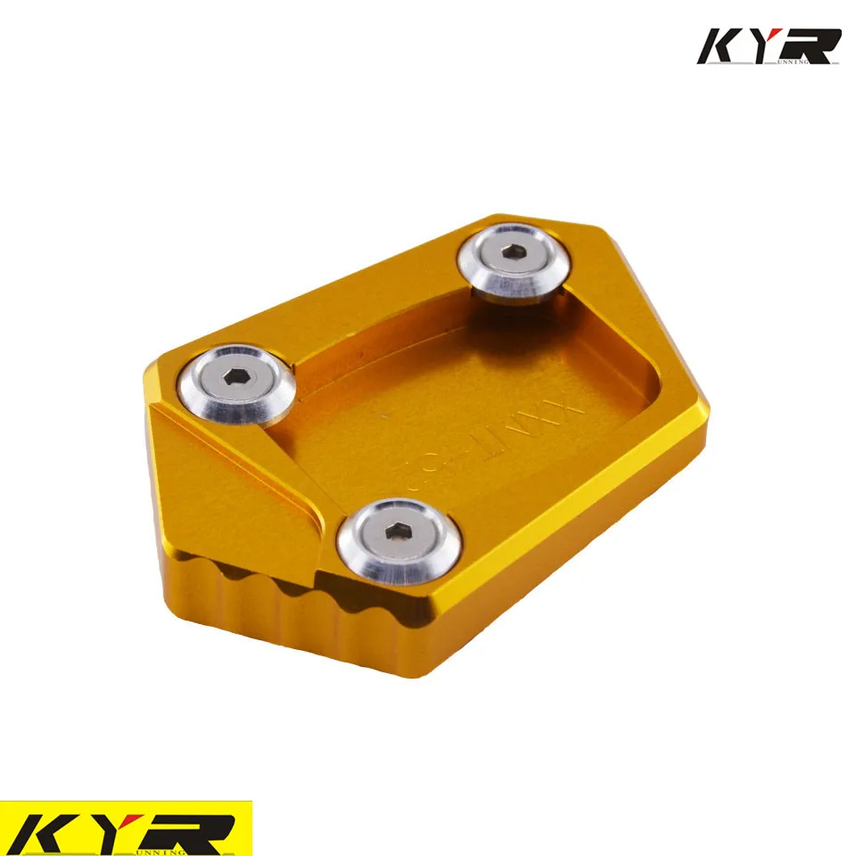 

Motorcycle Accessoris CNC Side Stand Enlarge Plate Kickstand Extension Pad For HONDA NC700 NC750