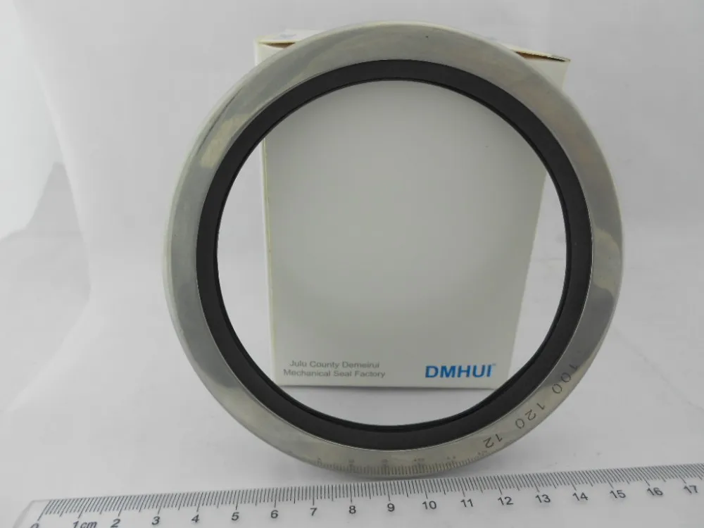 DMHUI роторный винтовой компрессор из нержавеющей стали PTFE масляные уплотнения двойная губа 100*120*12/100x120x12 ISO 9001: 2008 100*120*12 мм