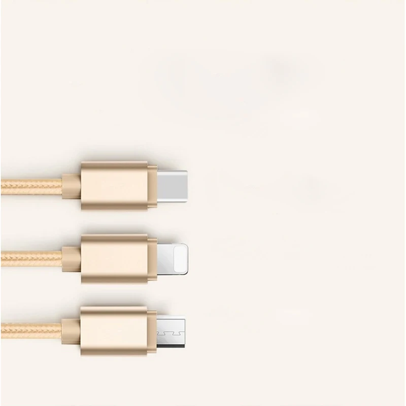 3 в 1 3в1 2A кабель быстрой зарядки mi cro USB+ кабель type C плетеный шнур для Xiaomi mi 8 6 6X A1 mi x 2 S 5S Plus Red mi 4X