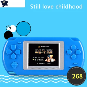 

8 bit FC game console handheld children's puzzle built-in 268 for NES classic nostalgic game console