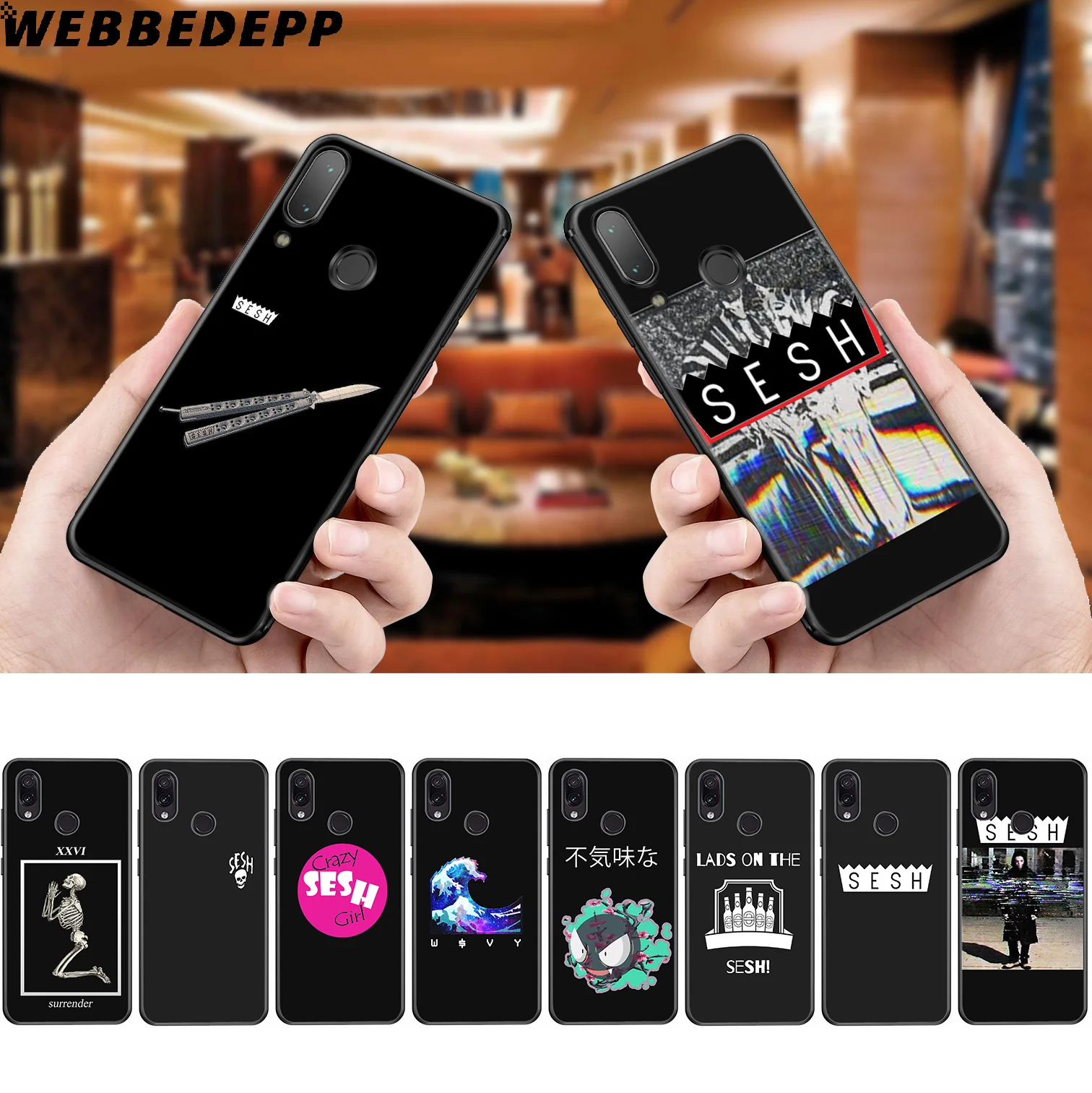 WEBBEDEPP мягкий чехол для Xiaomi Redmi K20 7A 4A 4X 5 5A 6 6A S2 Note 8 4 7 Pro Plus Prime | Мобильные телефоны и