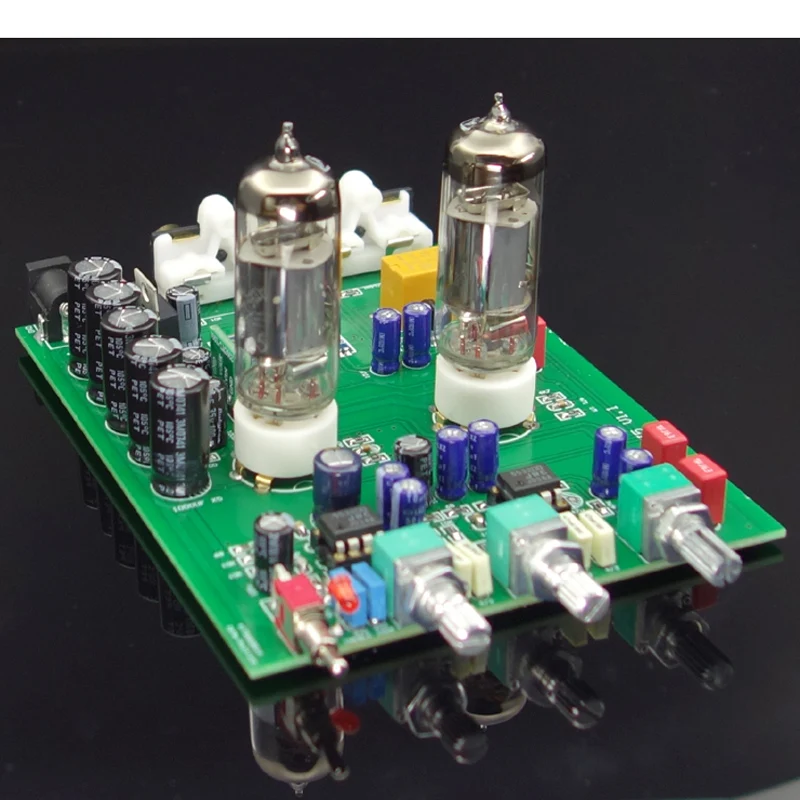 Новинка 5 0 Bluetooth QCC3003 6J5 трубчатый Стерео предусилитель 12 В постоянного тока PCM5102 DAC