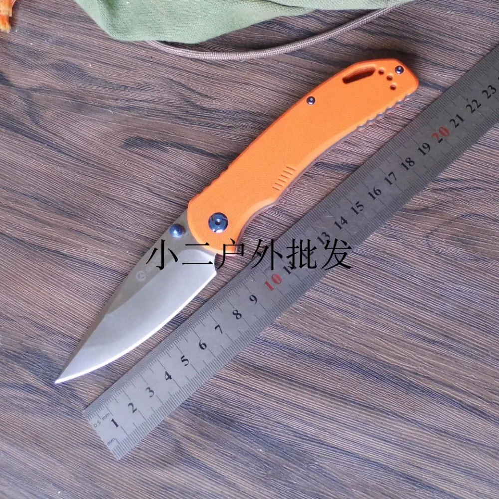 Ganzo G7531 58-60HRC 440C лезвие G10 или углеродного волокна ручка складной нож тактический нож наружный походный Нож EDC нож Карманный