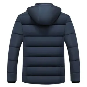 Image 4 - drop shipping Winter Jacket Men  20 Degree Thicken Warm Parkas Hooded Coat Fleece Mans Jackets Outwear Jaqueta Masculina LBZ31
