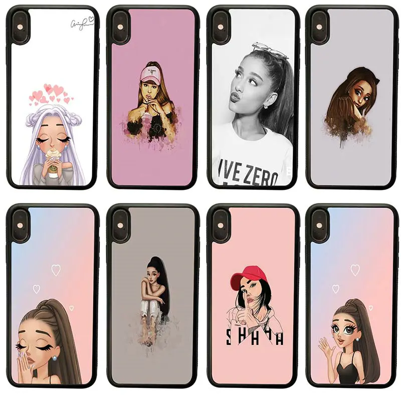 Чехлы с рисунком для iphone X XS чехол мобильного телефона Черная задняя крышка