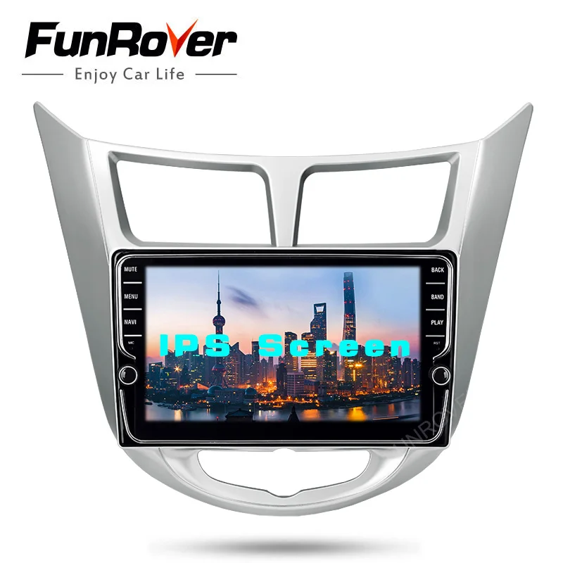 Best Funrover IPS Car DVD Player For Hyundai Solaris Verna Accent 2011-2015 Radio multimedia GPS Navigation tape recorder video audio 2 Best Funrover IPS Car DVD Player For Hyundai Solaris Verna Accent 2011-2015 Radio multimedia GPS Navigation tape recorder video audio 2