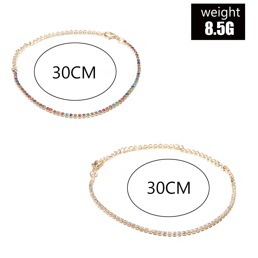 Zirconia Anklet (3)