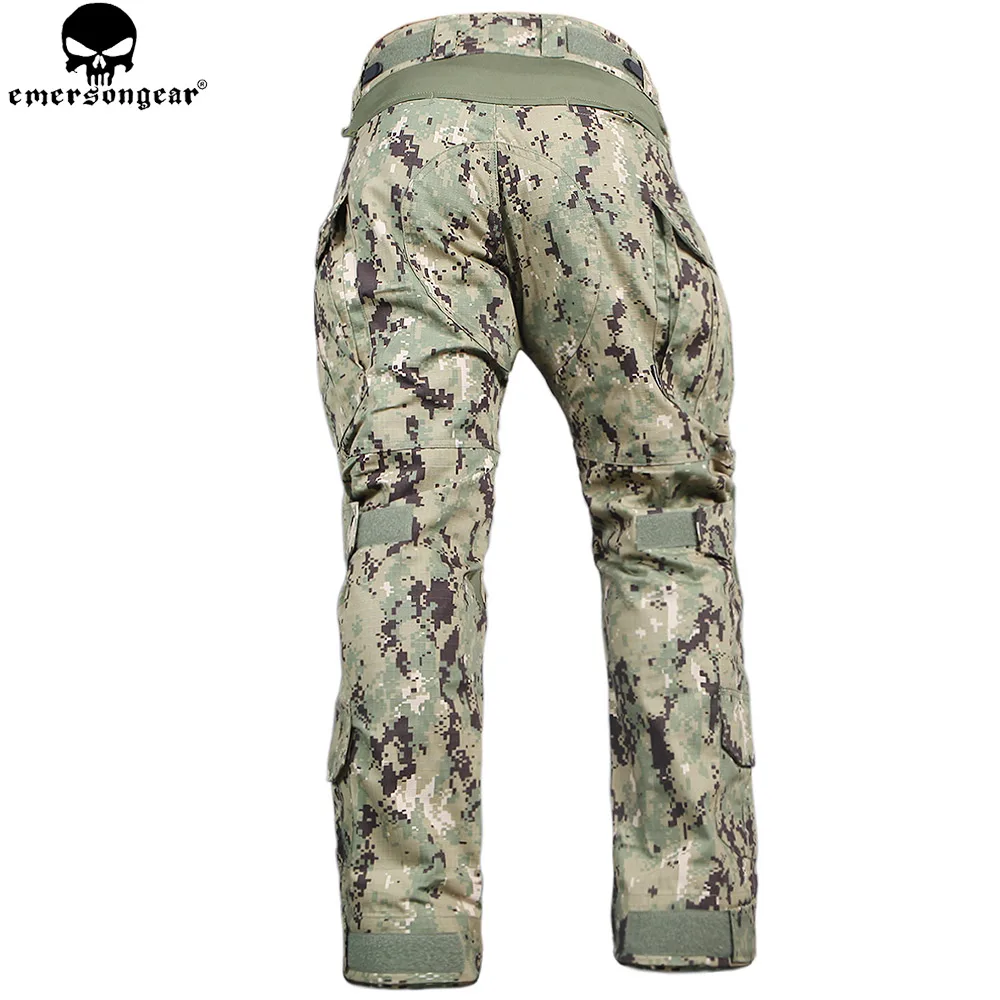 EMERSONGEAR боевые брюки тактические брюки с наколенниками тактические брюки военные армейские охотничьи камуфляжные брюки Мультикам Aor2