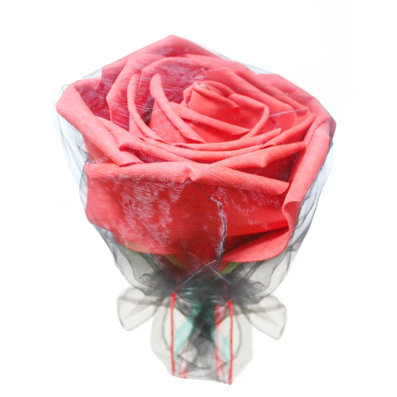 Большие поролоновые розы со стеблями гигантский цветок голова подарок на день рождения подарок на день Святого Валентина Свадебный фон Декор вечерние принадлежности