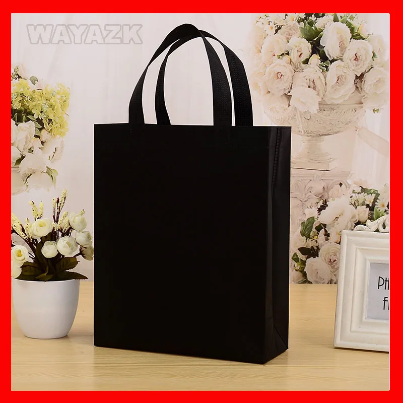 Рекламные подарочные сумки - Цвет: Черный