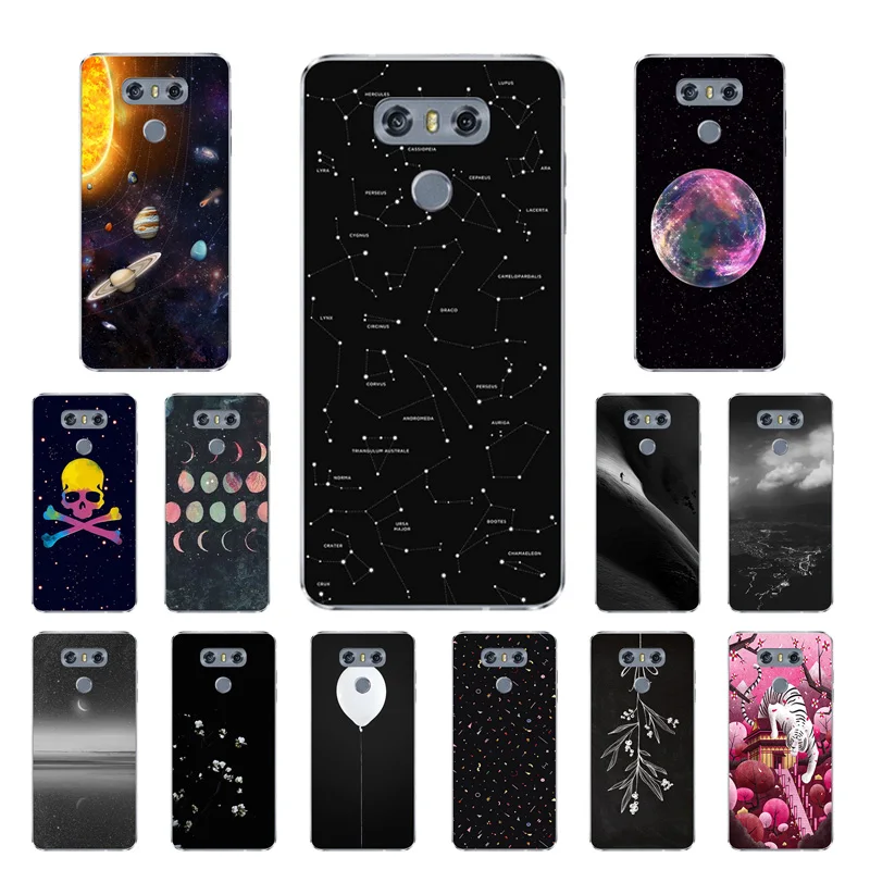 

Fashion Const Printing Cover for LG G6 5.7" Colorful Drawing Silicone TPU Soft Cover Cases for LG G 6 LGG6 Phone Cases