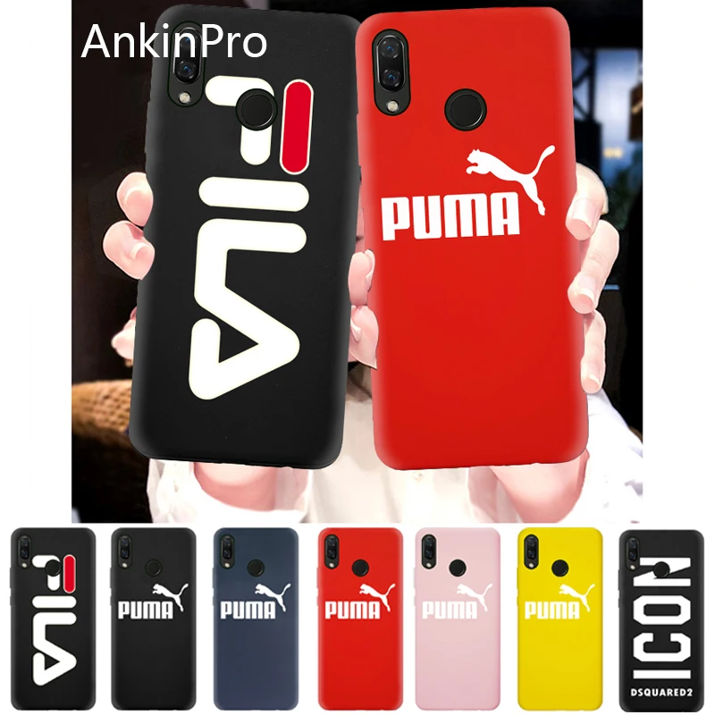 AnkinPro Спорт чехол для телефона huawei Nova 4 3 3i 2 S плюс черный силиконовый Мягкий ТПУ
