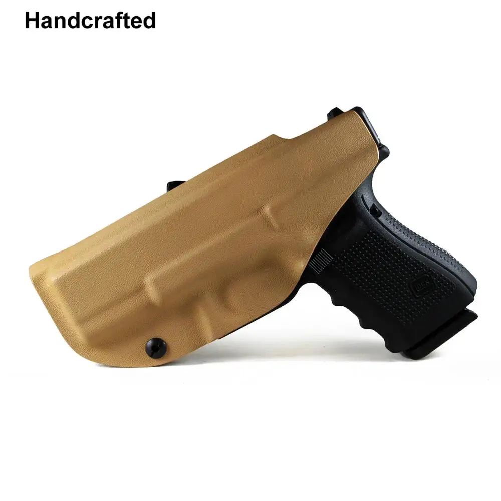 B.B.F Make IWB Тактический KYDEX пистолет кобура Glock 19 19X23 32 CZ P10 кобуры внутри скрытый поясной кейс для пистолета аксессуары сумка